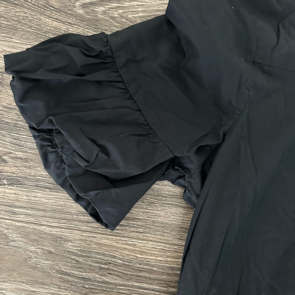 Old Navy Black Short Sleeve Dress - Picture 3 of 3